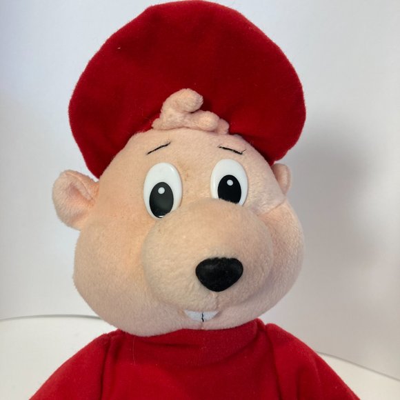 Vintage 14" Alvin and the Chipmunks Alvin Plush Toy Network Stuffed Animal Toy - Picture 12 of 12